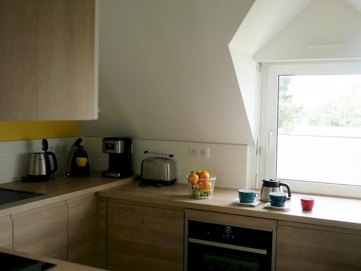 Appartement Duplex 5 Personnes Vue Sur Le Port De La Trinite Sur Mer Ngoại thất bức ảnh